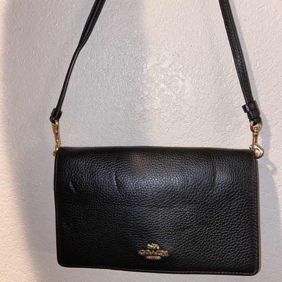 Coach Anna Foldover Crossbody Clutch - Picture 2 of 5